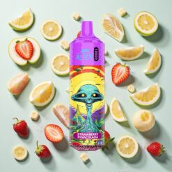 JNR Alien 10000 Bouffées 20ml E-liquide Fraise Pina Colada
