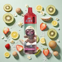 JNR Alien 10000 Bouffées 850mAh Kiwi Fraise