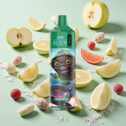 JNR Alien 10000 Bouffées 850mAh Type-C Pomme Acidulée