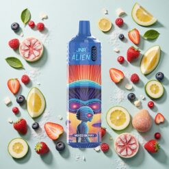 JNR Alien 10000 Bouffées Batterie 850mAh Baies Mixtes