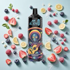 JNR Alien 10000 Bouffées LED Bleuet Cerise Canneberge
