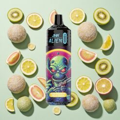 JNR Alien 10000 Bouffées LED Kiwi Fruit de la Passion Goyave