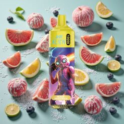 JNR Alien 10000 Bouffées LED RGB Dragon Noir Glace