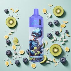 JNR Alien 10000 Bouffées LED RGB Myrtille Kiwi