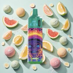 JNR Alien 10000 Puffs 20ml LED Glace Pop