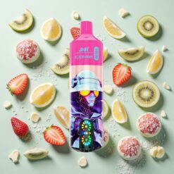 JNR Alien Max 18000 Bouffées Double Mesh Coil Fraise Kiwi