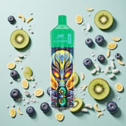 JNR Alien Max 18000 Bouffées Double Noyau Myrtille Kiwi