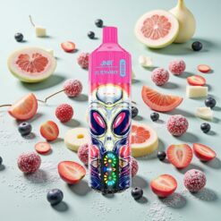 JNR Alien Max 18000 Bouffées Dual Mesh Cerise Baies