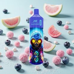 JNR Alien Max 18000 Bouffées Dual Mesh Coil & Dual Core Bubblegum Myrtille