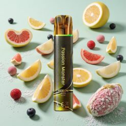 JNR Black&Golden Passion Monster 800 Bouffées Sans Recharge 2ml 2% Noir&Or