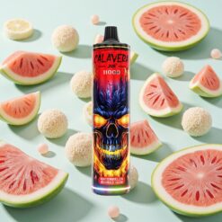 JNR Calavera 11000 Bouffées Recharge Type-C 21ml Pastèque Bubble Gum