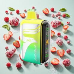 JNR Capsule 15000 Bouffées Écran LED Intelligent Fraise Framboise Cerise