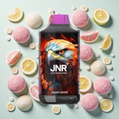 JNR Falcon 16000 Bouffées Sakura Raisin 22ml 0% 2%