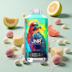 JNR Falcon X 18000 Bouffées 24ml Double Mesh Skittles Arc-en-Ciel