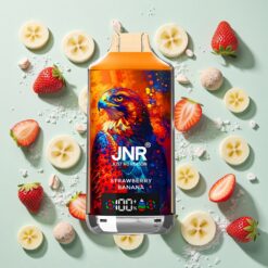 JNR Falcon X 18000 Bouffées Double Mesh Fraise Banane