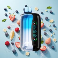 JNR Flex Ice 21000 Puffs Écran Tactile Explosion Cerise Bleue