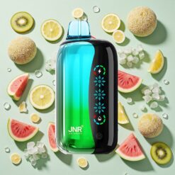 JNR Flex Ice 21000 Puffs Écran Tactile Vape Jetable Kiwi Pastèque Glacée