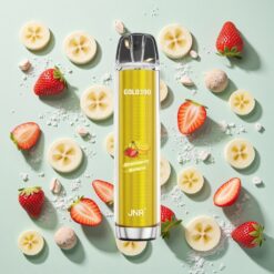 JNR Glod380 6000 Bouffées E-Liquide 13ml Fraise Banane