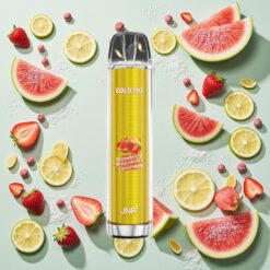 JNR Glod380 6000 Bouffées E-Liquide 13ml Fraise Pastèque Limonade