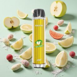 JNR Glod380 6000 Puffs Vape Jetable Pomme Verte 6000 Bouffées 13ml