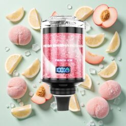 JNR Mega Shisha 100K Puffs Écran Intelligent Pêche Glacée