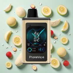 JNR PhoneVape 30000 bouffées Rechargeable Banane Glacée