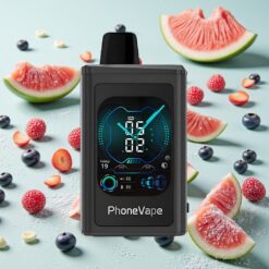 JNR PhoneVape 30000 bouffées Rechargeable Myrtille Pastèque