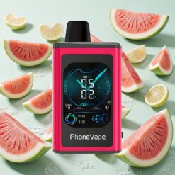 JNR PhoneVape 30000 bouffées Rechargeable Type-C et Turbo Pastèque Glacée