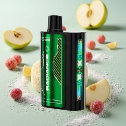 JNR Radiance 31000 Bouffées DOUBLE POMME avec Écran Animé Intelligent