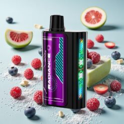 JNR Radiance 31000 Bouffées Écran Animation Bleuet Framboise Acidulée