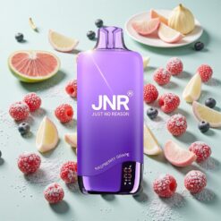 JNR Rainbow 10500 Bouffées 18ml Réservoir Framboise Raisin