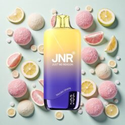 JNR Rainbow 10500 Bouffées 18ml Réservoir Vape Jetable Sakura Raisin