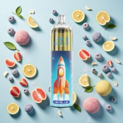 JNR Rocket-X 12400 Bouffées 25ml Bleu Monsieur