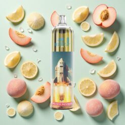 JNR Rocket-X 12400 Bouffées Charge Rapide Type-C Pêche Mangue