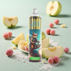 JNR Rocket-X 12400 Bouffées Double Pomme avec Batterie 850mAh et Charge Rapide Type-C