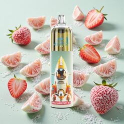 JNR Rocket-X 12400 Bouffées Fraise Glacée avec Batterie 850mAh et 25ml