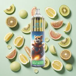 JNR Rocket-X 12400 Bouffées Recharge Rapide Type-C Kiwi Fruit de la Passion Goyave