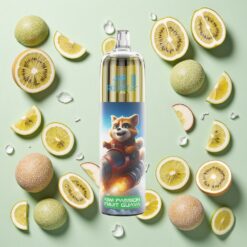 JNR Rocket-X 12400 Bouffées Recharge Type-C Kiwi Fruit de la Passion Goyave