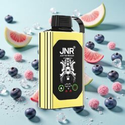 JNR Shisha Hookah Box 20500 Bouffées Double Mesh Bleu Glace