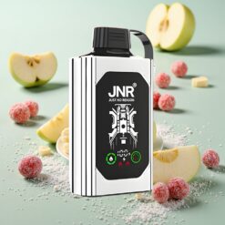 JNR Shisha Hookah Box 20500 Bouffées Double Pomme Affichage HD & Double Noyau