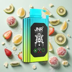 JNR Shisha Hookah Box 20500 Bouffées HD Display Type-C Fraise Kiwi