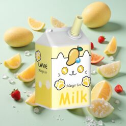 Lavie Milk 7000 Bouffées Rechargeable Mangue Glacée
