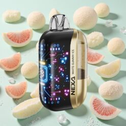 NEXA Ultra 50000 Bouffées 20ml Capacité Préremplie Bonbon Givré Blanc