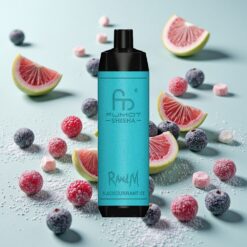 RandM Fumot Chicha 10000 Puffs 18ml E-Liquide Prérempli Cassis Glacé