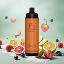 RandM Fumot Chicha 10000 Puffs 18ml Préremplie Vape Bull Vimto