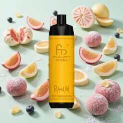 RandM Fumot Shisha 10000 Bouffées Vape Jetable Fruit de la Passion Doux