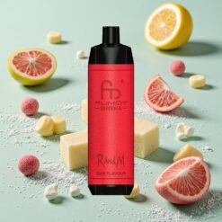 RandM Fumot Shisha 10000 Bouffées Vape Jetable Saveur Gomme 18ml 0.5% Nicotine