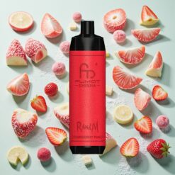 RandM Fumot Shisha 10000 Puffs 18ml Fraise Punch