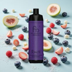 RandM Fumot Shisha 10000 Puffs Type-C Myrtille Acidulé Framboise