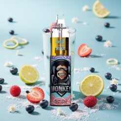 RandM Fumot Tornado 7000 Bouffées 14 ML E-liquide Bleu Citronnade Framboise